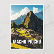 Machu Picchu Peru Viagem Souvenir
