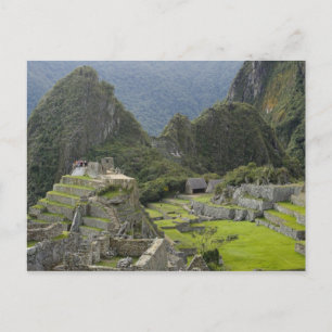 Cartão Postal Machu Picchu, ruínas da cidade inca, Peru. 2