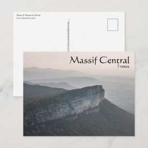 Cartão Postal Maciço Central França