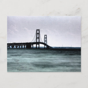 Cartão Postal Mackinac Bridge, Michigan