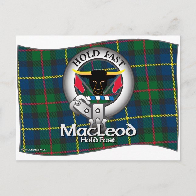 Cartão Postal MacLeod Clan (Frente)
