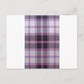 CARTÃO POSTAL MACPHERSON HUNTING TARTAN