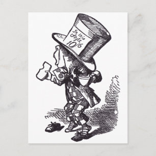 Cartão Postal Mad Hatter 2