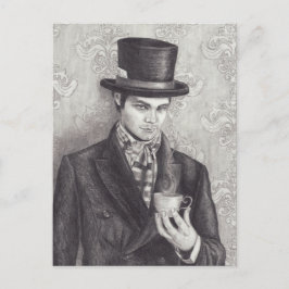Cartão Postal Mad Hatter - Cartão-postal