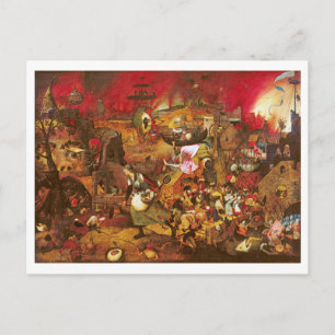 Cartão Postal Mad Meg (Dull Gret), Pieter Bruegel