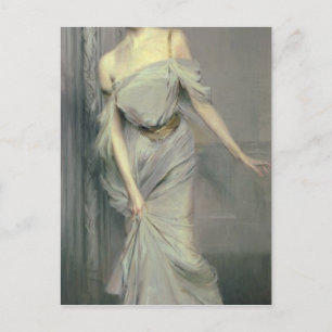 Cartão Postal Madame Charles Max, 1896