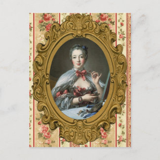 Cartão Postal Madame de Pompadour