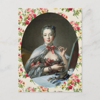 Cartão Postal Madame de Pompadour