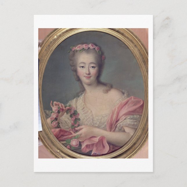 Cartão Postal Madame du Barry, 1770 (Frente)