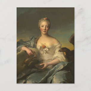 Cartão Postal Madame Le Fèvre de Caumartin como Hebe