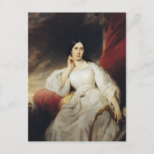 Cartão Postal Madame Malibran no Papel de Desdemona, 1830