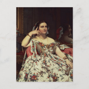 Cartão Postal Madame Moitessier, 1856