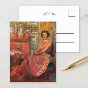 Cartão Postal Madame Reine Bénard   Édouard Vuillard