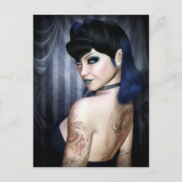 Cartão Postal Madame Sophie Vampire Queen Postcard