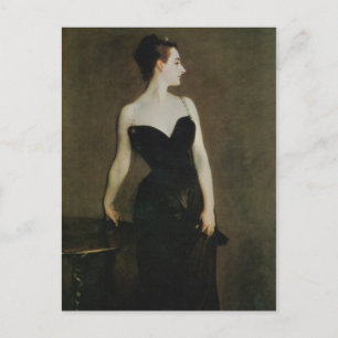 Cartão Postal Madame X por John Singer Sargent
