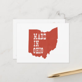 Cartão postal Made In Ohio