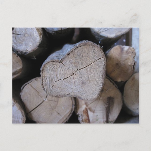 Cartão Postal Madeira cardíaca (Frente)