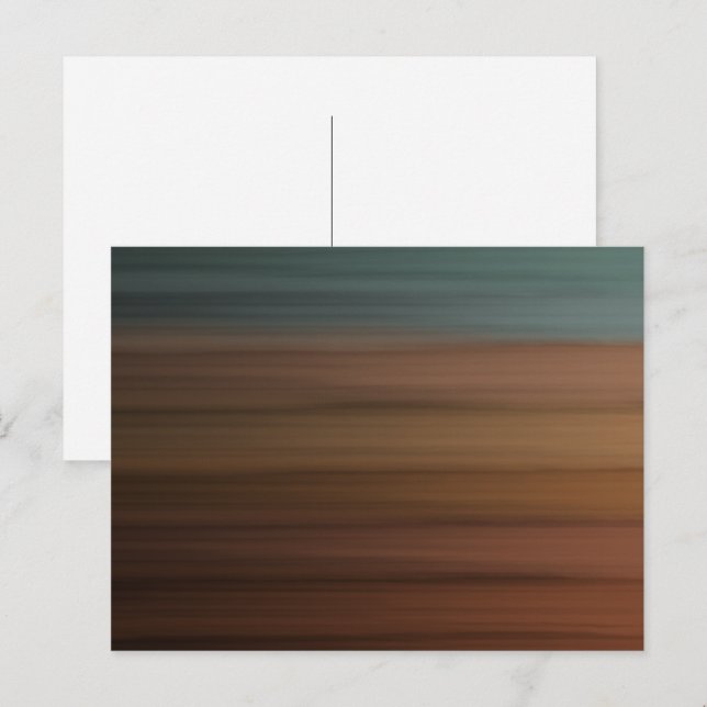 Cartão Postal Madeira Pintada do Deserto do Sudoeste (Frente/Verso)