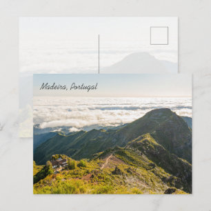 Cartão Postal Madeira PR 1.2 Vista do Pico Ruivo (texto)