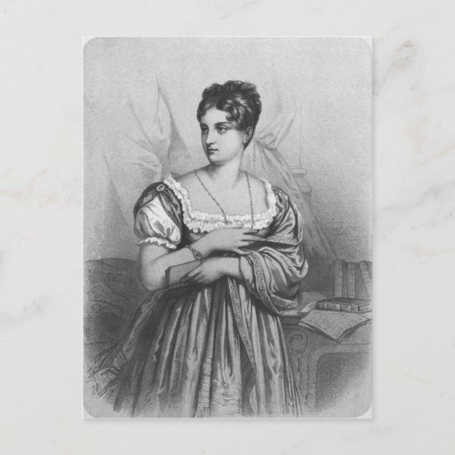 Cartão Postal Mademoiselle George, gravada por J. Champagne (Frente)