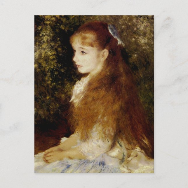 Cartão Postal Mademoiselle Irene Cahen d'Anvers (Frente)