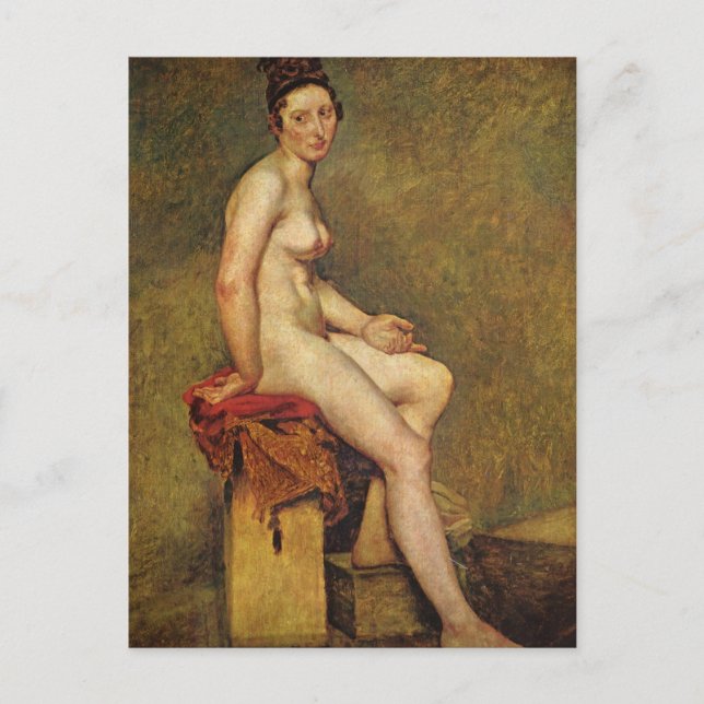 Cartão Postal Mademoiselle Rosa (Frente)