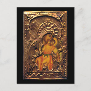 Cartão Postal Madonna e Criança