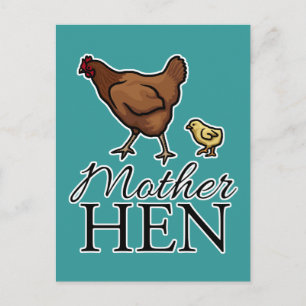 Cartão Postal Madre Hen