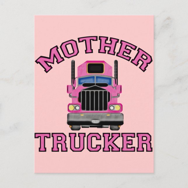 Cartão Postal Madre Trucker (Frente)