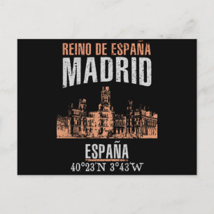 Cartão Postal Madrid