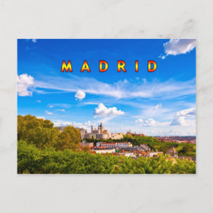 Cartão Postal Madrid 02C