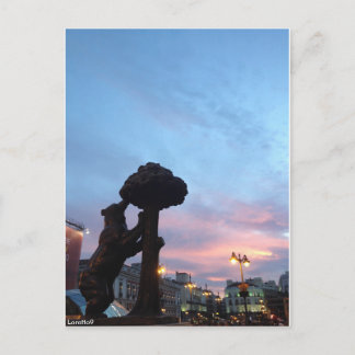 Cartão Postal Madrid - El Oso y el Madroño