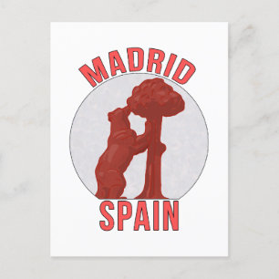 Cartão Postal Madrid Espanha