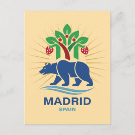 Cartão Postal Madrid Espanha Europa