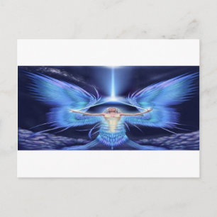 Cartão Postal mae anjo dia das ames