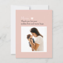 "Mãe" com Coração e Mensagem Personalizada -