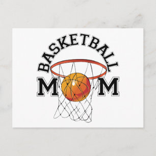 Cartão Postal Mãe de basquete