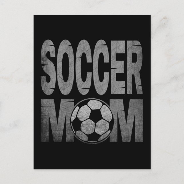 CARTÃO POSTAL MÃE DE FUTEBOL  (Frente)
