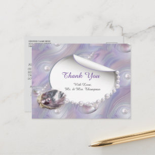 Cartão Postal Mãe de Pérolas Mescladas como Pântanos Líquidos