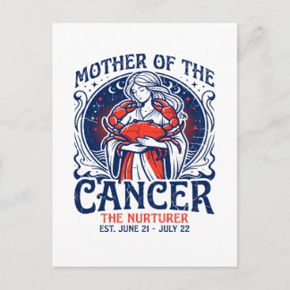 Cartão Postal Mãe Do Câncer A Nutridora