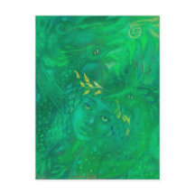 Mãe dos Dragões Deusa Fantástica Pintura Surreal