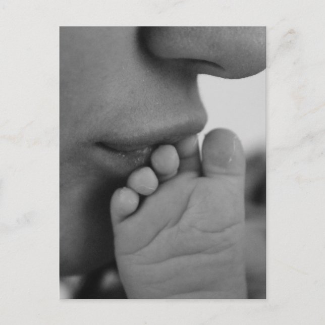 Cartão Postal Mãe e Bebê (Frente)