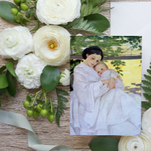 Cartão Postal Mãe e Bebê