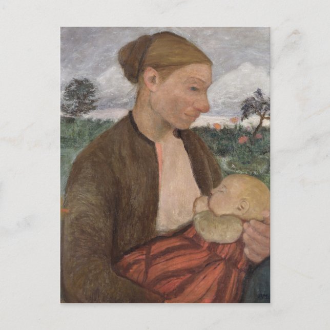 Cartão Postal Mãe e Criança, 1903 (Frente)