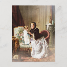 Cartão Postal Mãe e Filha