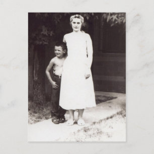 Cartão Postal Mãe e Filho