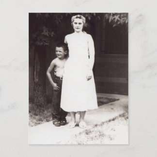 Cartão Postal Mãe e Filho