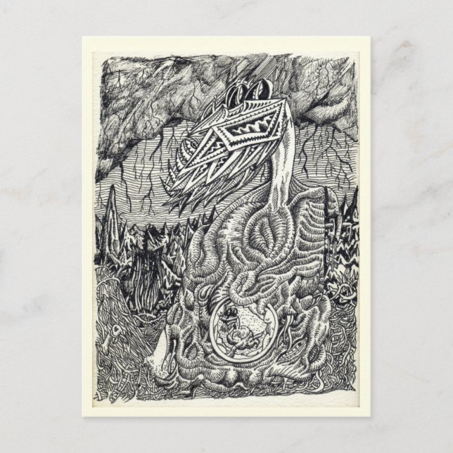 Cartão Postal Mãe e Filho (Frente)