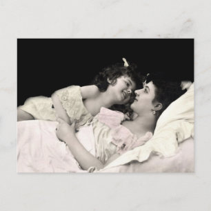 Cartão Postal Mãe e Filho
