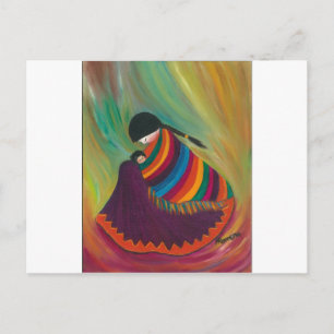 Cartão Postal Mãe e Filho